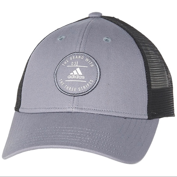 Grey Adidas Reaction Trucker Baseball 